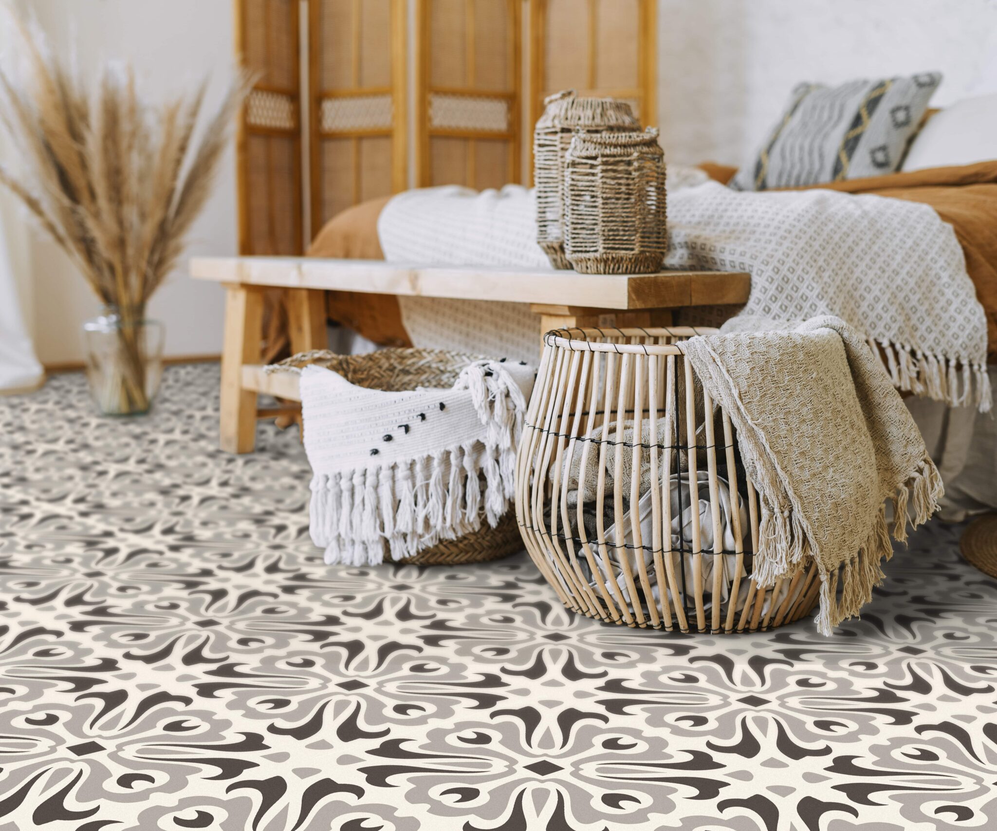 Havana Night Vinyl Floor Tiles Peel And Stick Easy To Fit